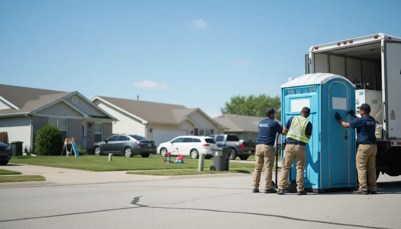 Standard Porta Potty Rentals in Strunk, KY near me
